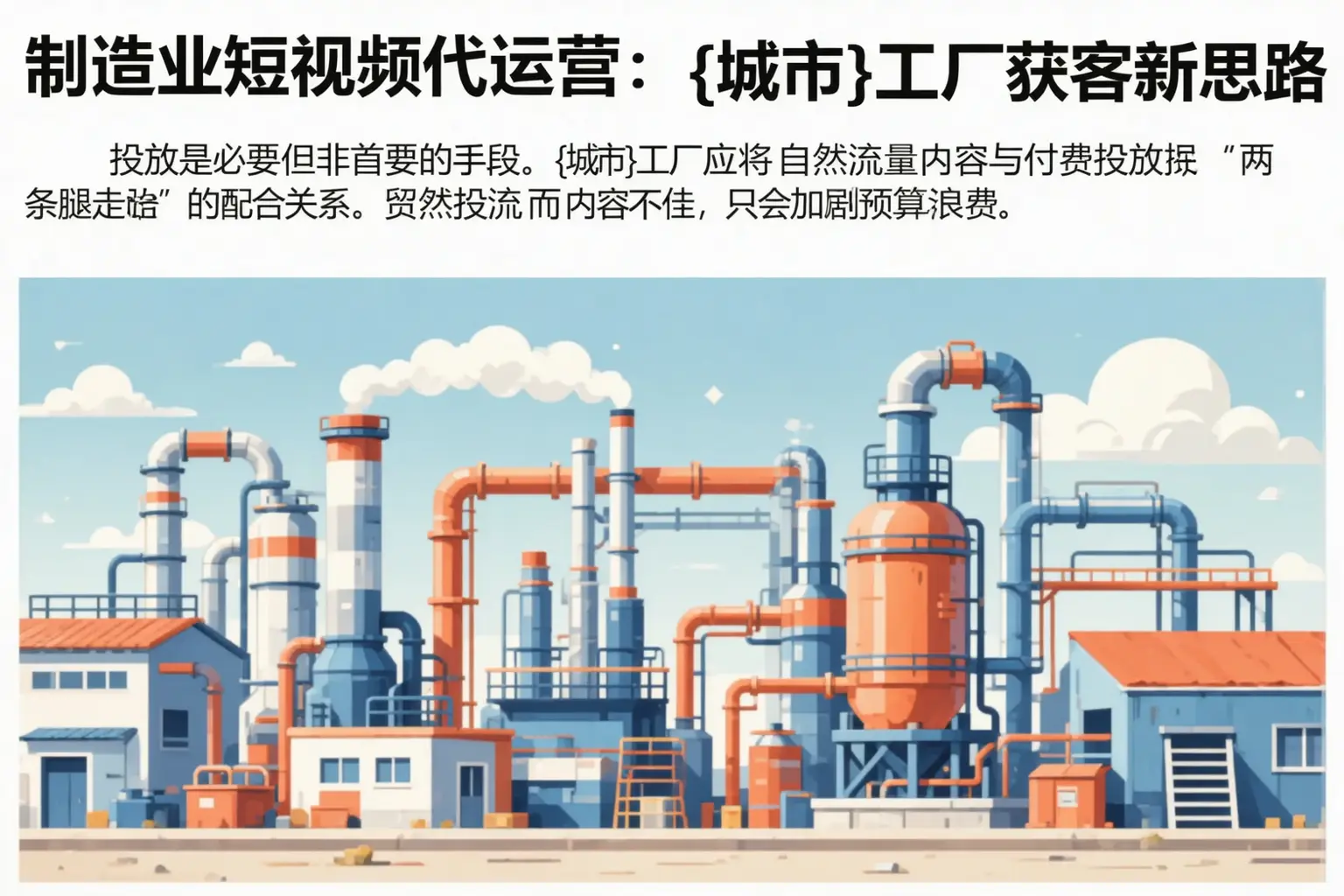 制造业短视频代运营：山南工厂获客新思路