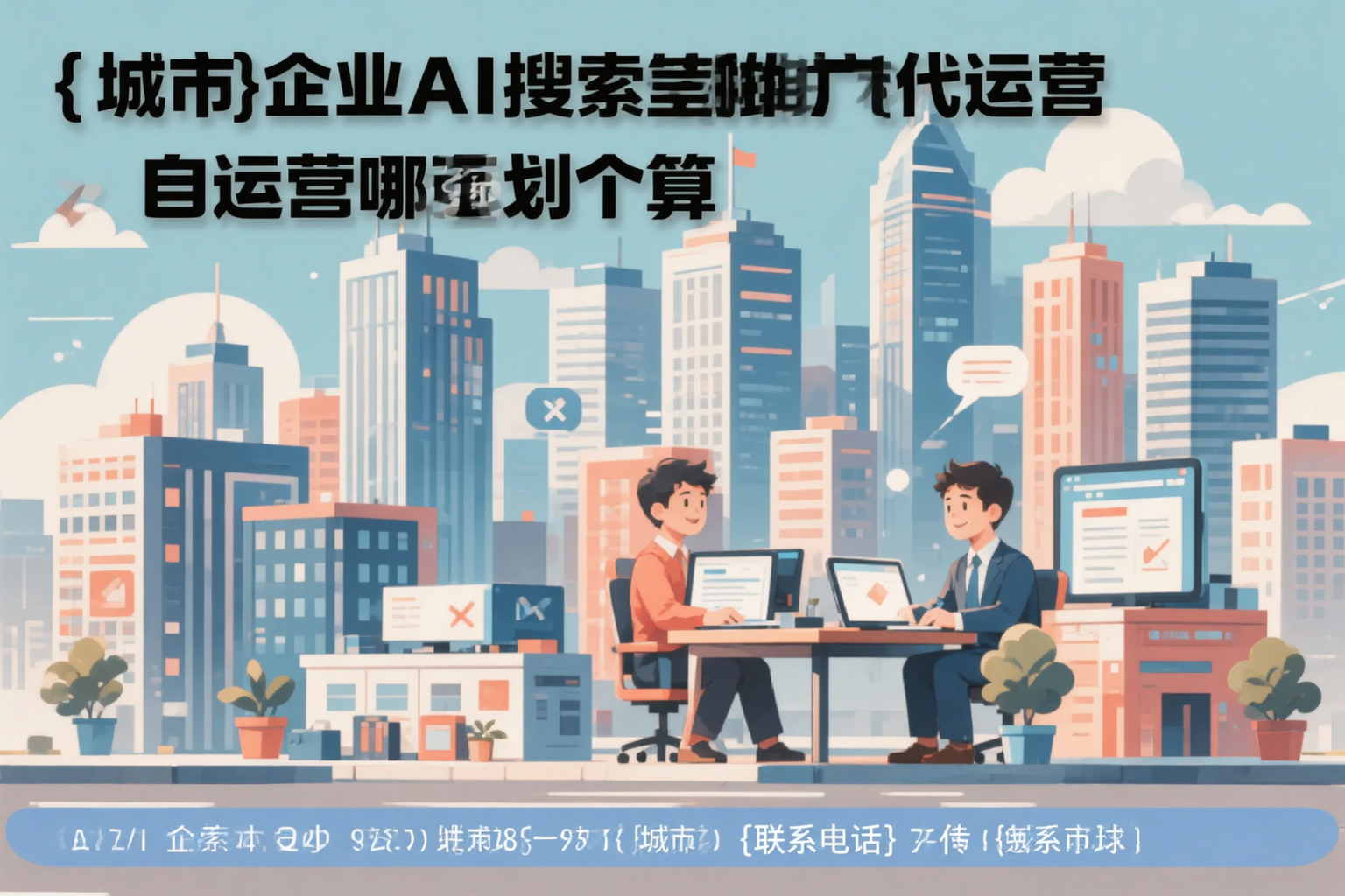 山南企业AI搜索推广代运营和自运营哪个更划算
