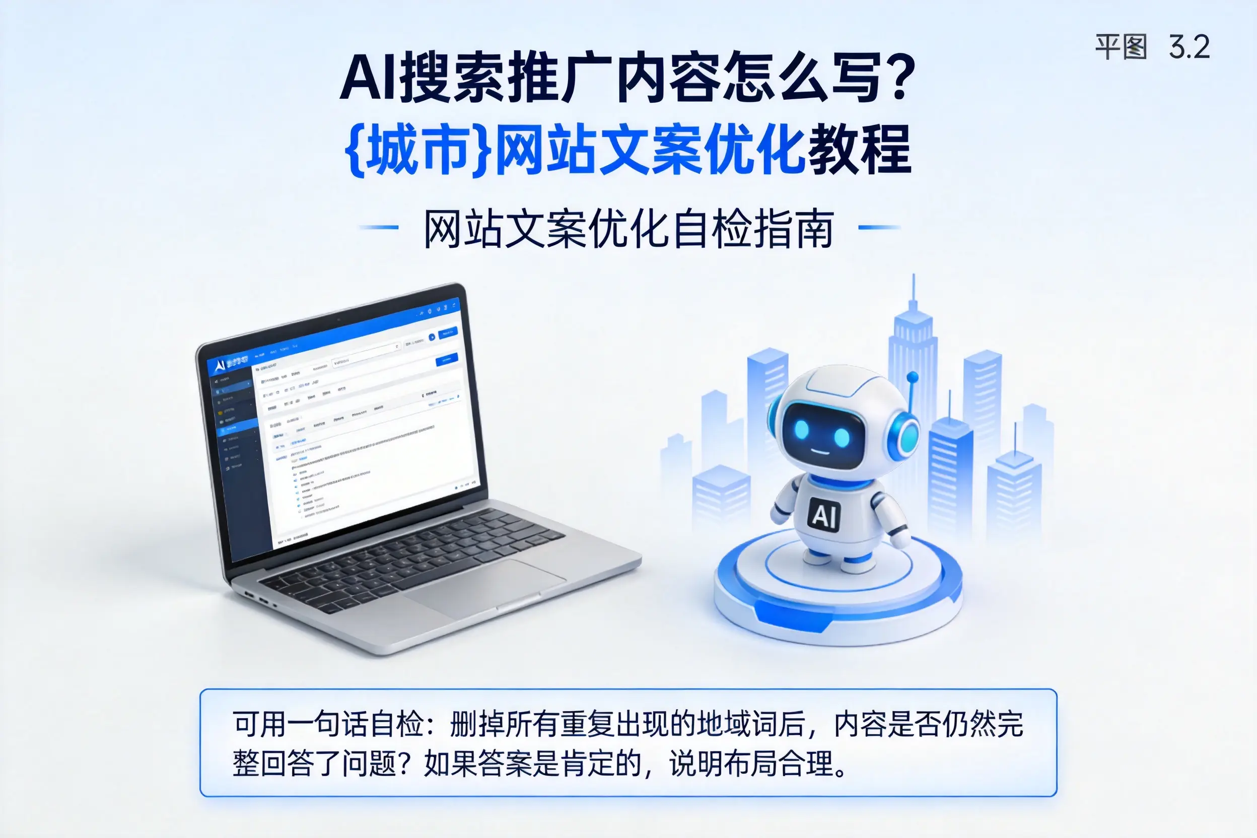 AI搜索推广内容怎么写？山南网站文案优化教程