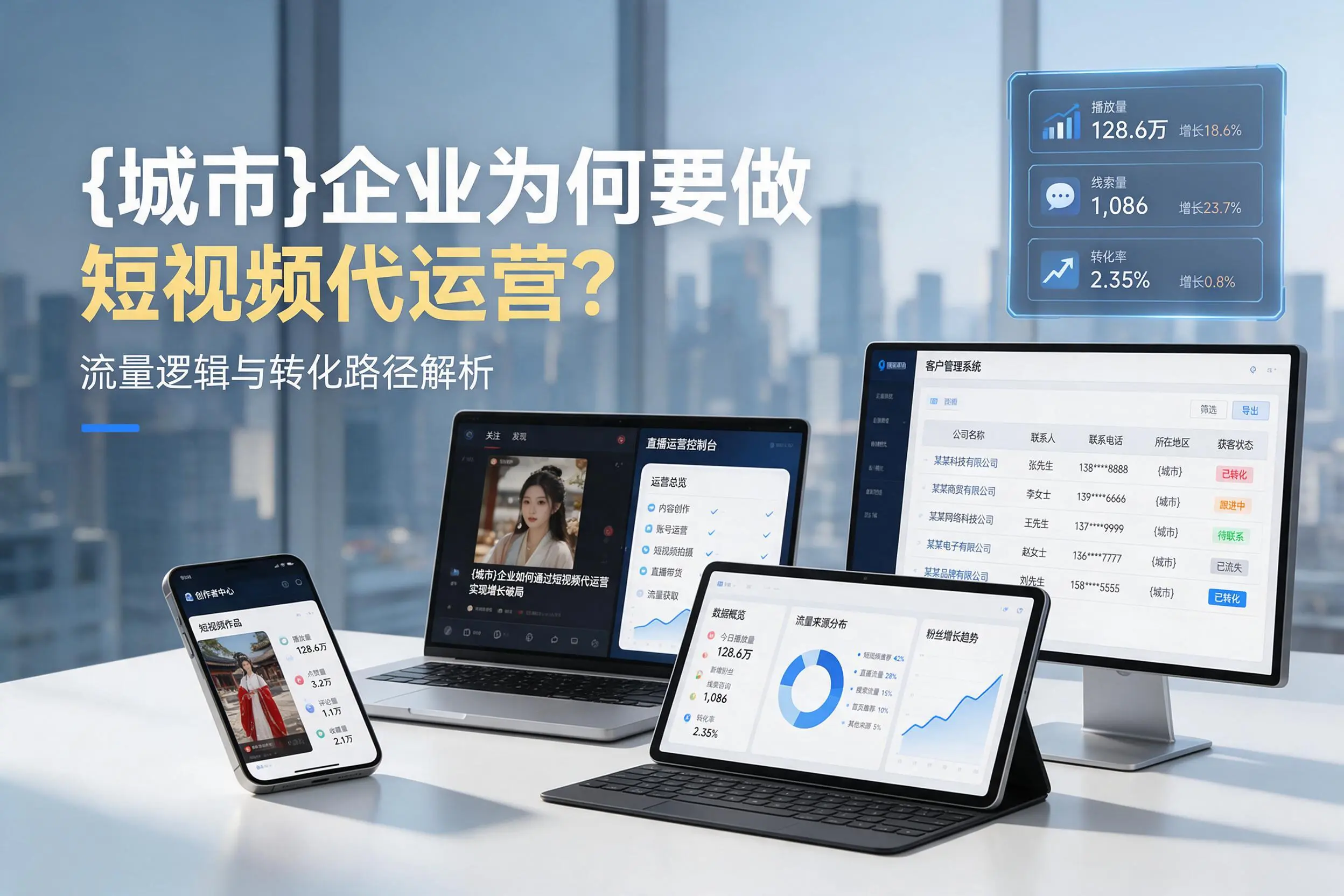 山南企业为何要做短视频代运营？流量逻辑与转化路径解析
