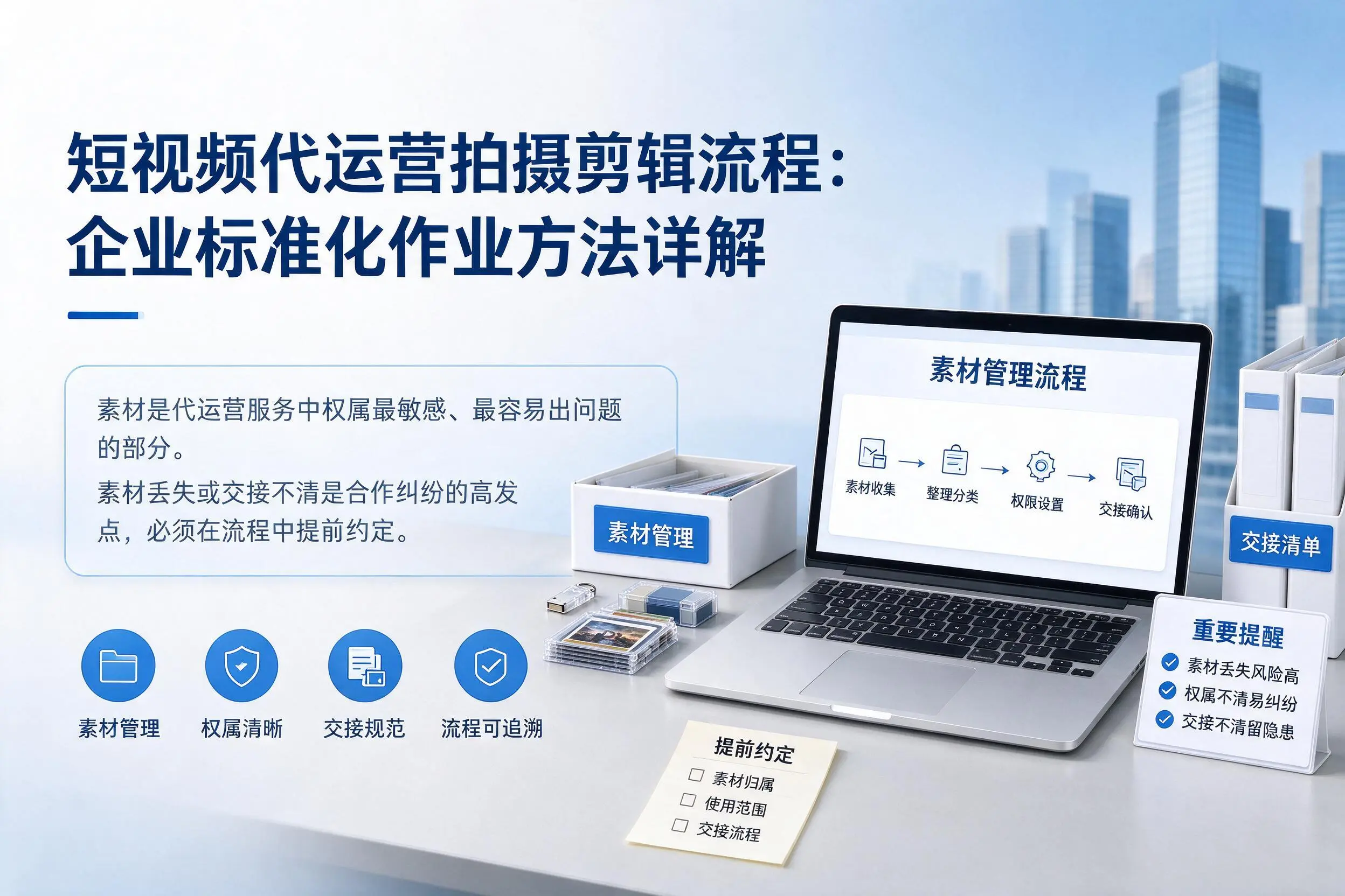 短视频代运营拍摄剪辑流程：山南企业标准化作业方法详解