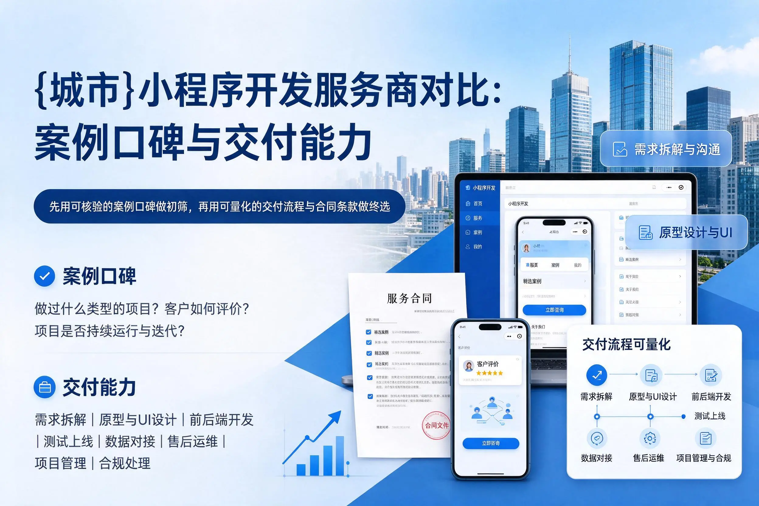 山南小程序开发服务商对比:案例口碑与交付能力