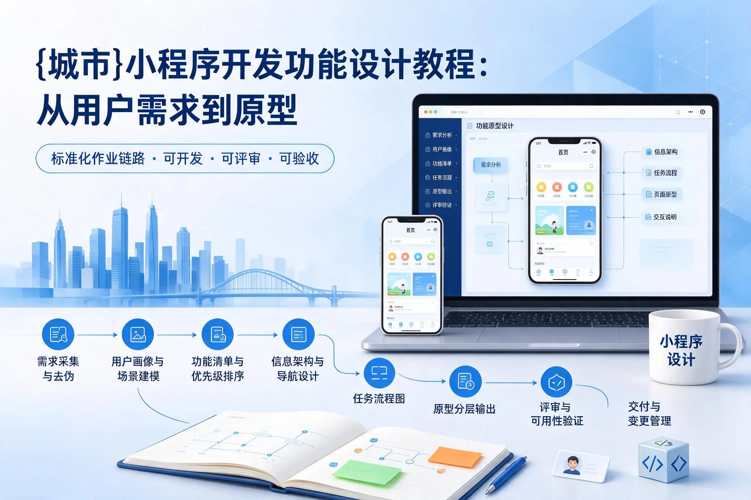 山南小程序开发功能设计教程：从用户需求到原型